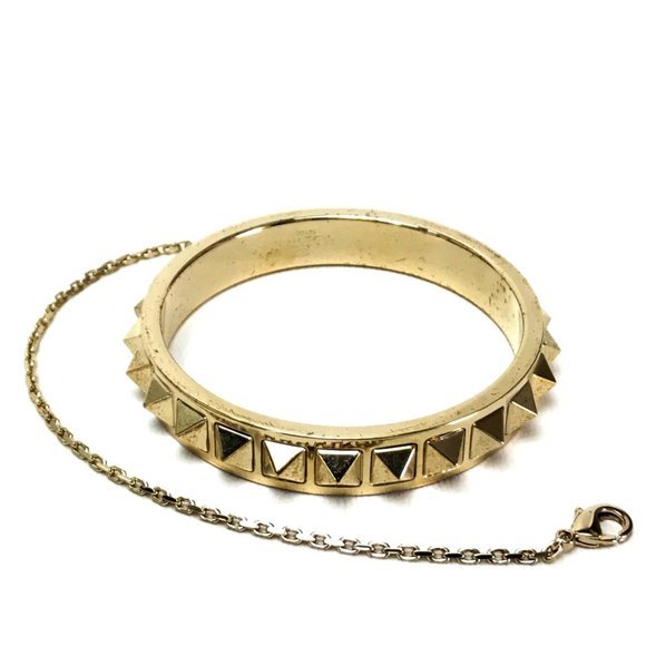 VALENTINO-GARAVANI Shocking Pink Clutch with Bangle Chain - Picture 11 of 13